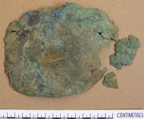 Copper alloy bowl fragments (AN1989.358)