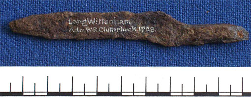 Iron knife (AN1896-1908pr455)
