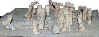Henry Browne's Model of Stonehenge in 1824
