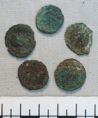 Five coins (AN1886.1420)